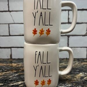 Rae Dunn Fall mugs